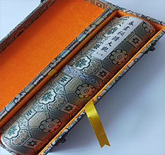 丘北书画装裱案例